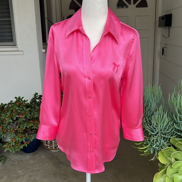 L’AGENCE Silk Blouse NWOT - Picture 2 of 9